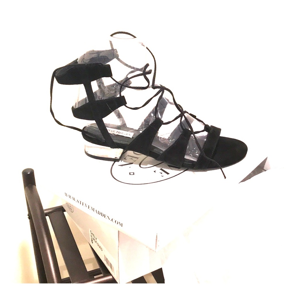 Lace up sandals